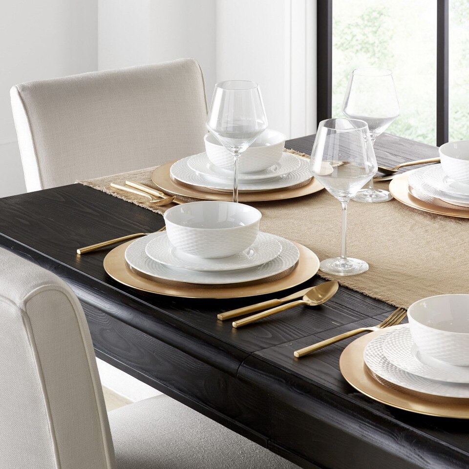 Pillivuyt Basketweave Porcelain Dinner Plate Williams Sonoma Australia